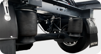 Air suspension from renowned manufacturers.